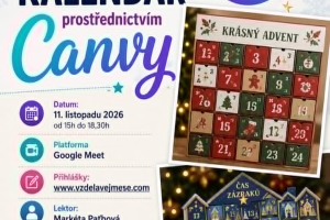 Adventní kalendář prostřednictvím Canvy - webinář